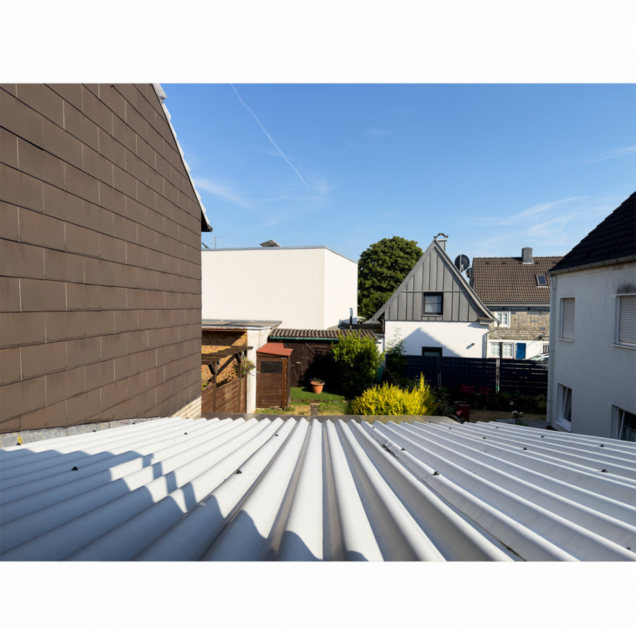Blick aus Schlafzimmer Einfamilienhaus Leverkusen