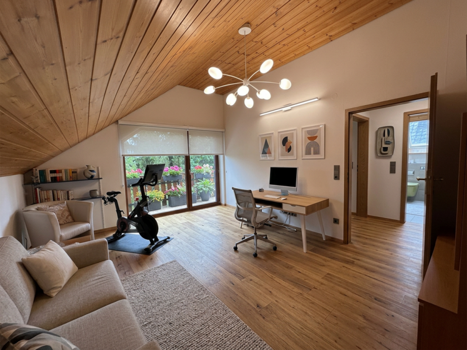 OG Schlafzimmer 2 visualisiert Einfamilienhaus Leverkusen