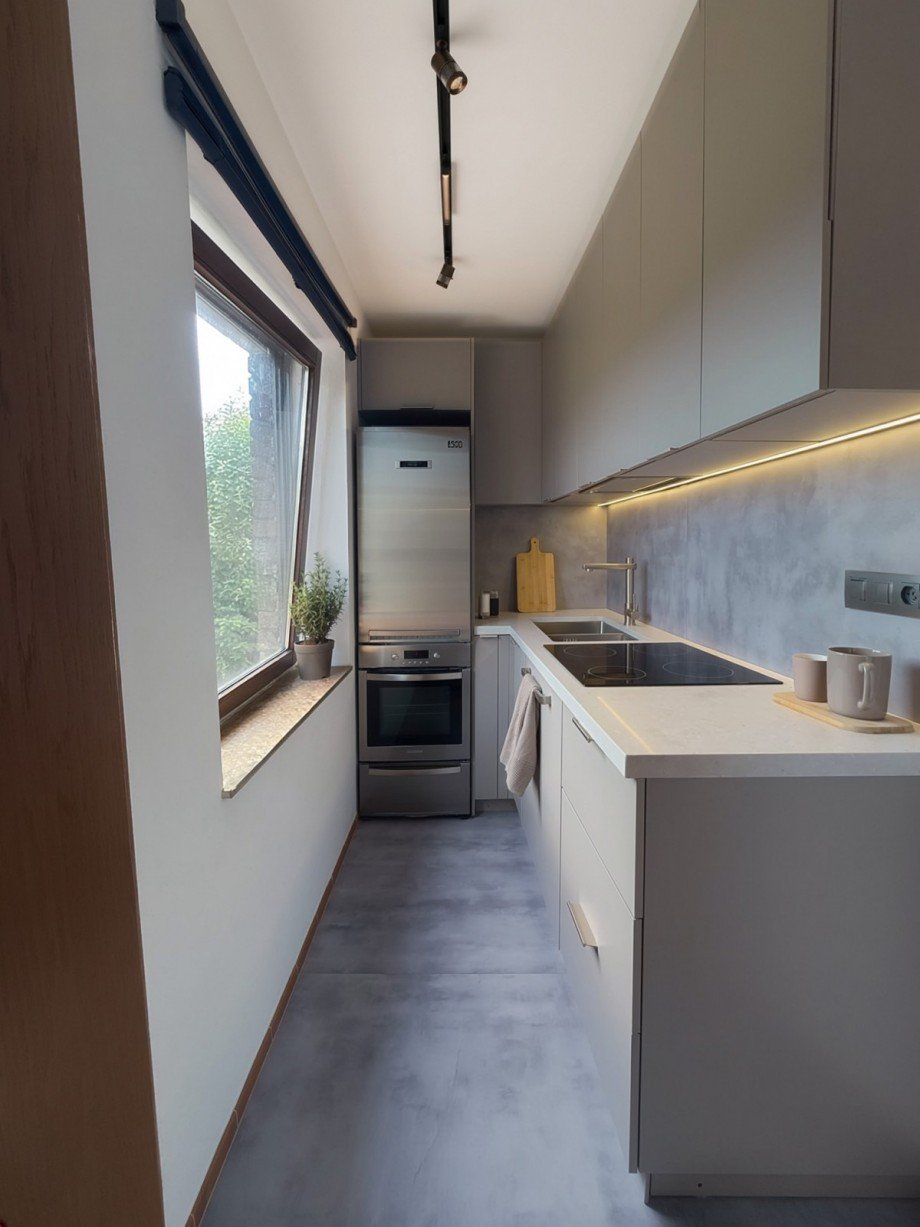 Einliegerwohnung K�che visualisierung Einfamilienhaus Leverkusen