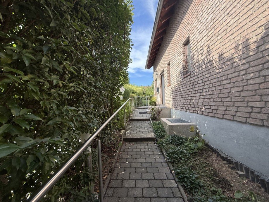 Eingang Haupthaus Einfamilienhaus Leverkusen