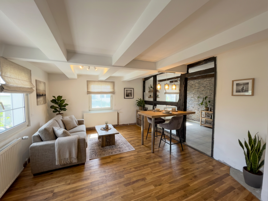 Wohnzimmer visualisiert Doppelhaush�lfte Leverkusen