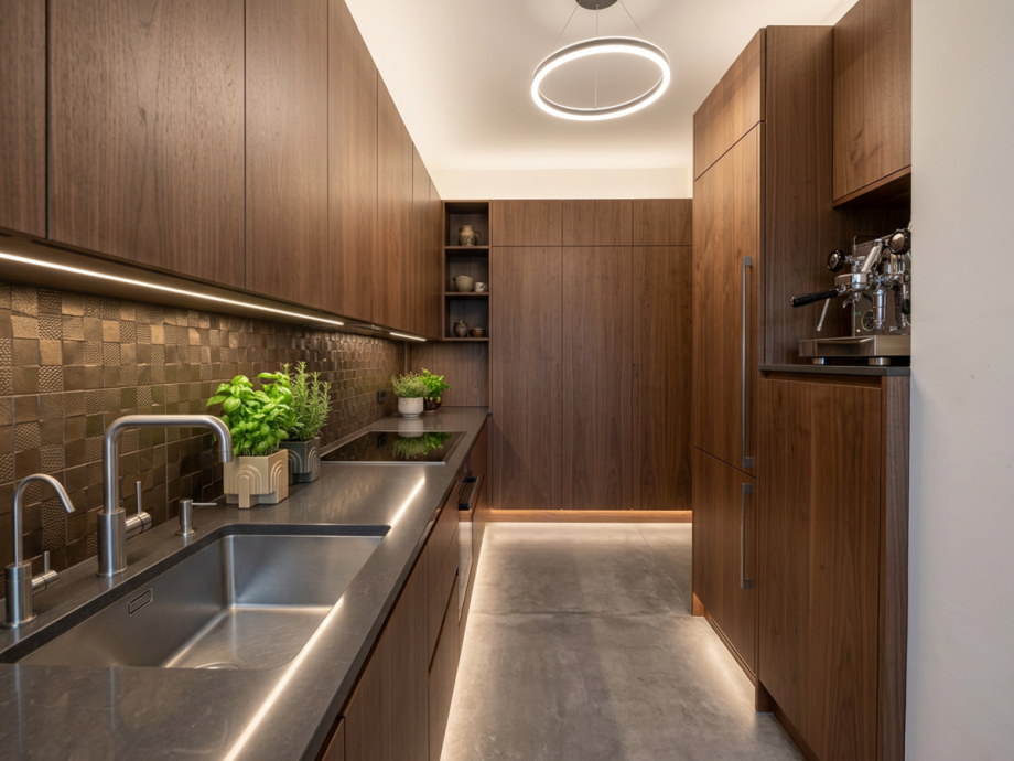 K�che visualisiert Einfamilienhaus Leverkusen
