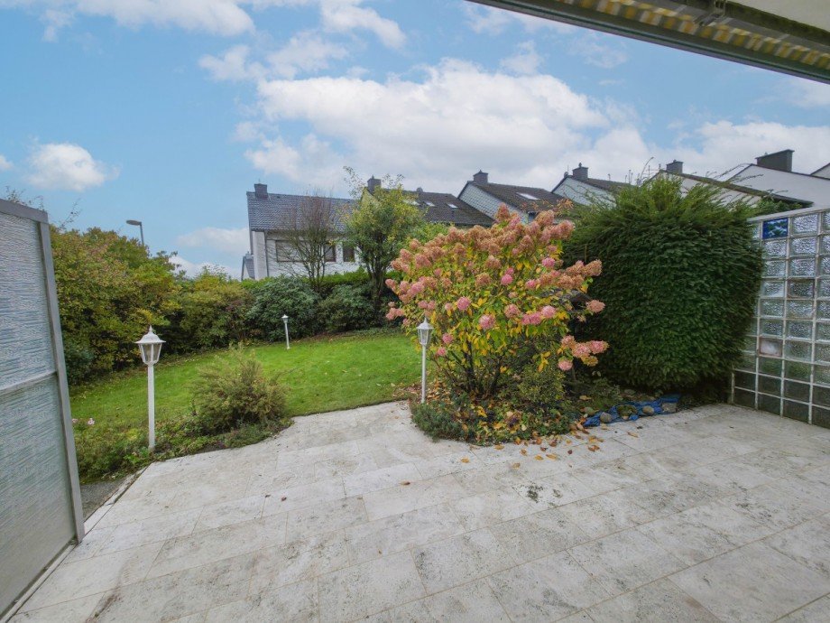 Terrasse Reihenendhaus Leichlingen
