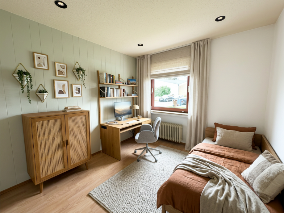 Kinderzimmer 2 visualisiert Einfamilienhaus Leverkusen