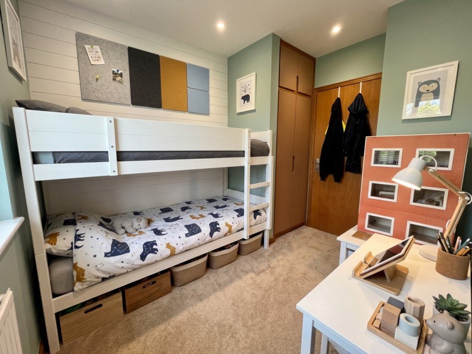 EG Kinderzimmer visualisiert Zweifamilienhaus Leverkusen