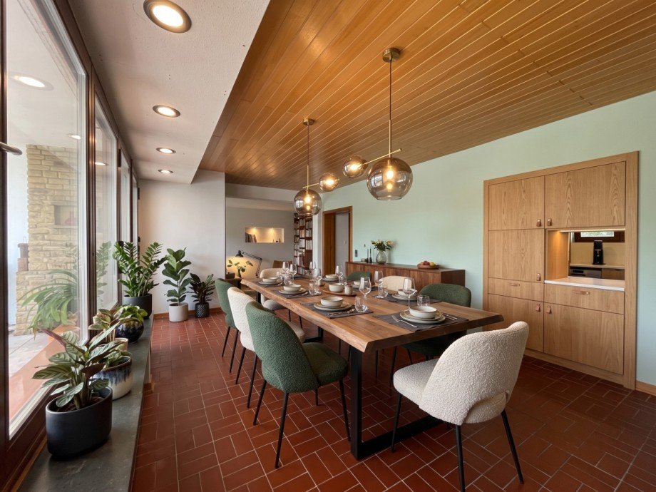 EG Esszimmer 2 visualisiert Zweifamilienhaus Leverkusen